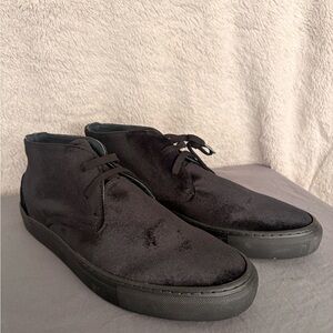 Supply Lab Daniel 004 Black Velvet Chukka Sneaker Boot Men’s size 13D NEW